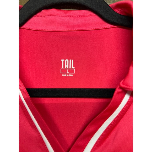 TAIL Women's Large Sleeveless Golf Dress Pink Pleated Hem Athletic NWOT - Picture 4 of 9